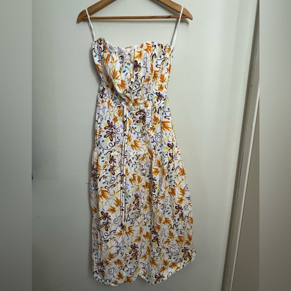 A.L.C. Clark Strapless Midi Dress - Picture 4 of 8